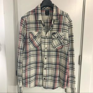 RVCA plaid flannel